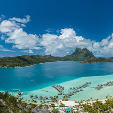 Bora Bora aerial