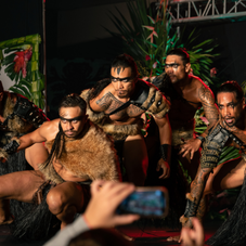 Groupe de danseurs à la Ori Tahiti Nui Competitions 2025