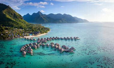 Hilton Moorea Lagoon Resort & Spa Aerial View