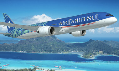 avion air tahiti nui en vol avion air tahiti nui en vol