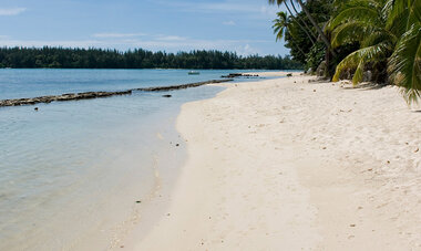 Air Tahiti Nui plage de Hauru Moorea