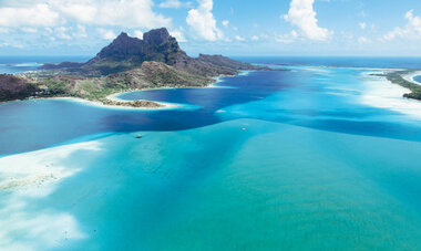 Bora Bora aerial