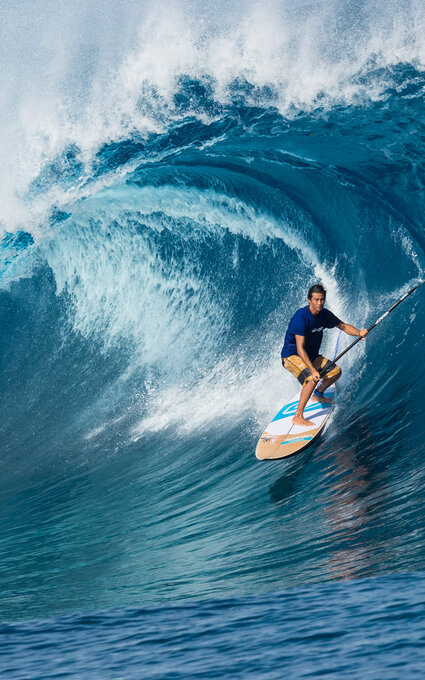 Big Wave Surfing: Tahiti's historic swell