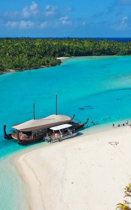 Cook Islands / Aitutaki - One Foot Island Cook Islands / Aitutaki - One Foot Island